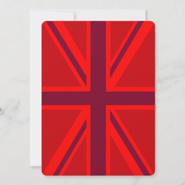 Red Version British Union Jack Decor (Frente)