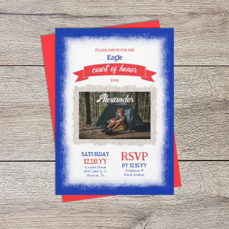 Red, White, and Blue Court of Honor Party