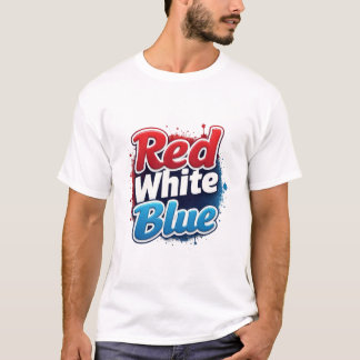 Red White Blue cita t-shirt design