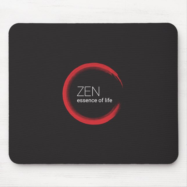 Red Zen Mousepad (Frente)