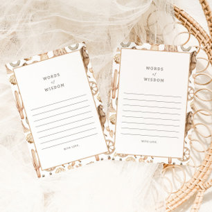 Redação Moderna do Cartão de Aconselhamento Bebê S