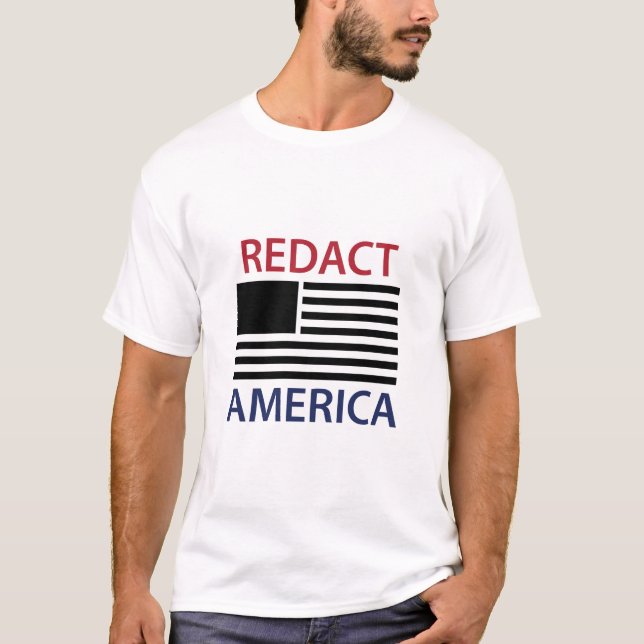 REDACT AMERICA T-Shirt (Frente)