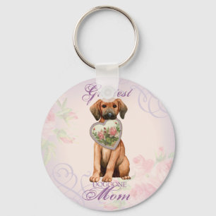 Redbone Heart Mãe Chaveiro