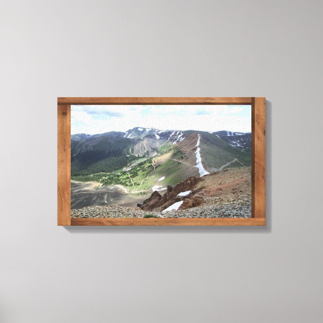 Redcone Colorado view canvas wall art (Frente)