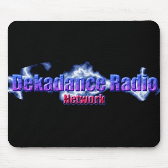 Rede do Dekadance-Rádio - Mousepad (Frente)