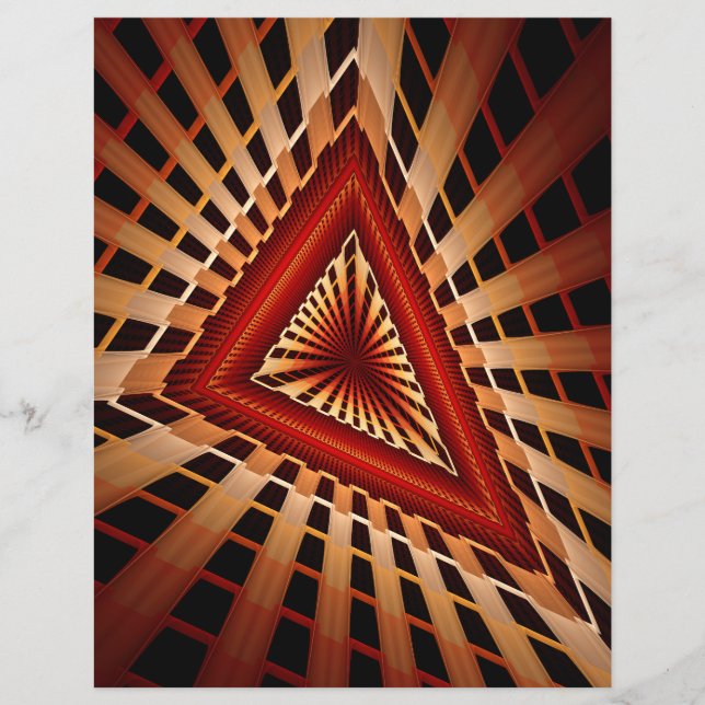 Rede Moderna de Fantasia 3D com Design Gráfico Fra (Frente)