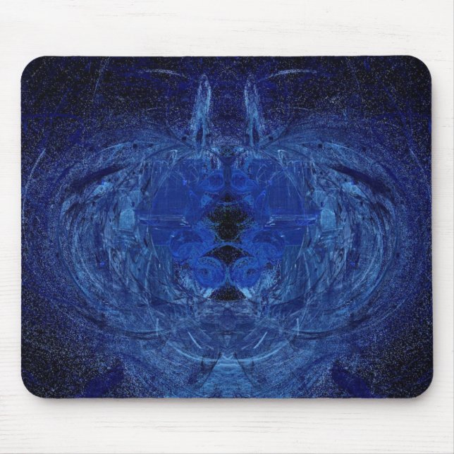Redemoinho azul Mousepad (Frente)