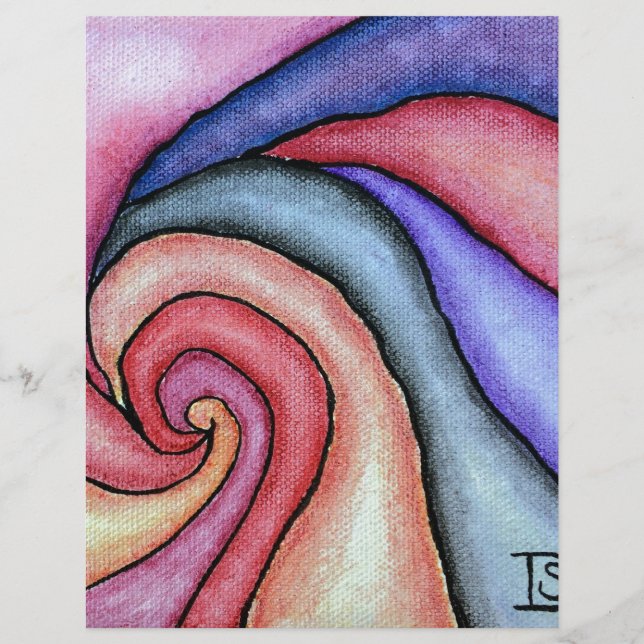 Redemoinho de Aquarela (Frente)