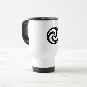 Redemoinhos em forma de caneca de viagem de bola