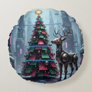 Redonda Almofada de Natal