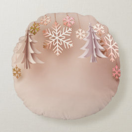 Redonda Almofada de Natal Aconchegante – Decoração de Féri