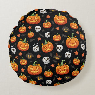 Redonda almofada de travesseiro halloweenday