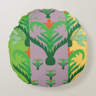 Redonda Almofada Decorativa Harmony Line Pattern – Bal