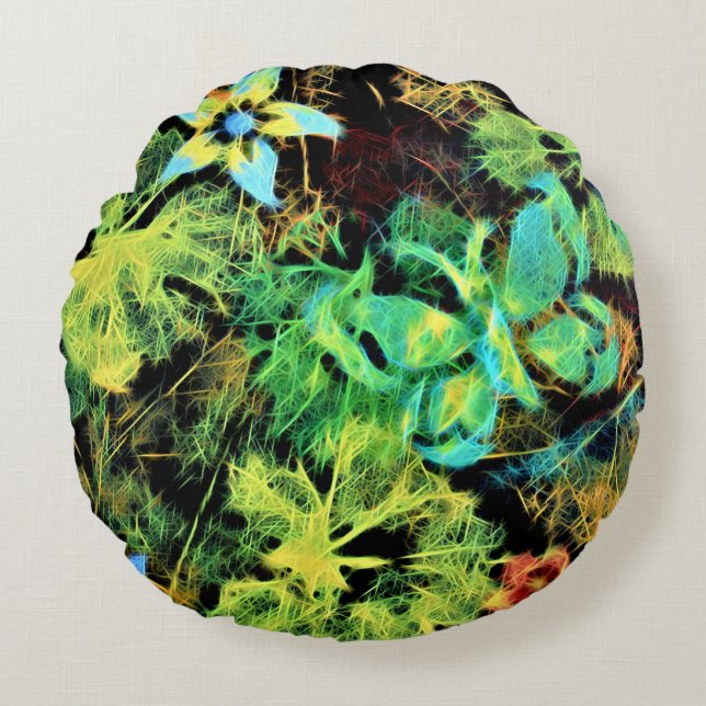 Redonda Borboleta e Almofada do Corredor do Flor (Frente)