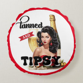 Redonda Linda Pin-up Bronzeada e Alegrete Almofada