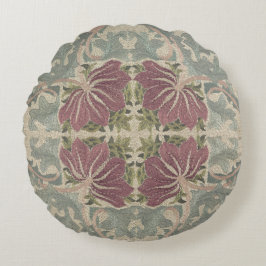 Redonda Padrão Botânico - William Morris Almofada