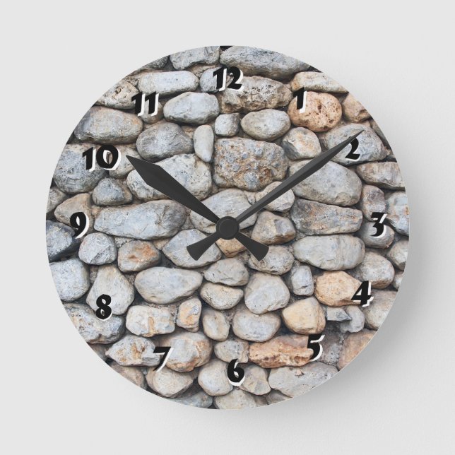 Redondo 12 Opções de Número para Escolher do Relógio de Pa (Frente)