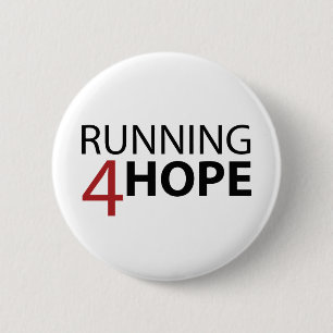 Redondo 5.08cm Bóton Running4Hope