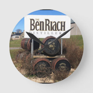 Redondo BenRiach relógio uísque Watch Calcular o tempo f
