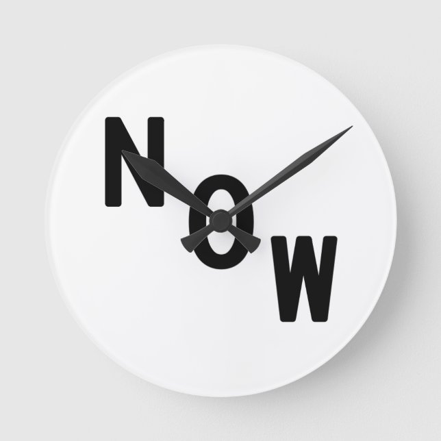 Redondo Cliente agora Relógio (Frente)