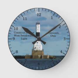 Redondo Conneaut Harbour West Breakwater Relógio de luz