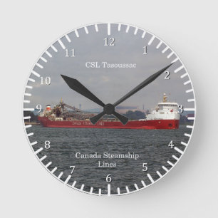 Redondo CSL Tadoussac - relógio vermelho