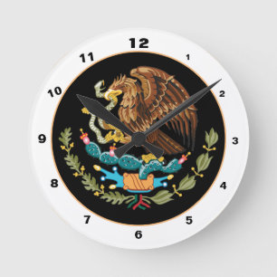 Redondo Elegante México, Águila Mexicana, relógio Casa Ban