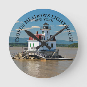 Redondo Esopus Meadows Lighthouse, Relógio de Muro de Nov