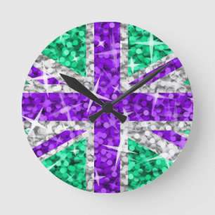 Redondo Glitz UK Relógio roxo