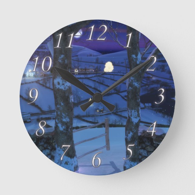 Redondo Natal no Relógio Glen (Frente)