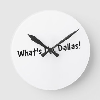 Redondo O que se passa, Dallas! Relógio da Revista