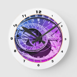 Redondo Orloj e Relógio Astronômico Famoso Praga / Tchec