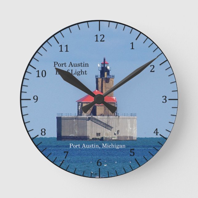 Redondo Port Austin Reef Relógio leve (Frente)