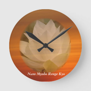 Redondo Relógio budista SGI