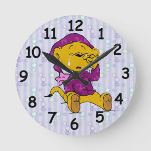 Redondo Relógio Circular Ferald Chorando