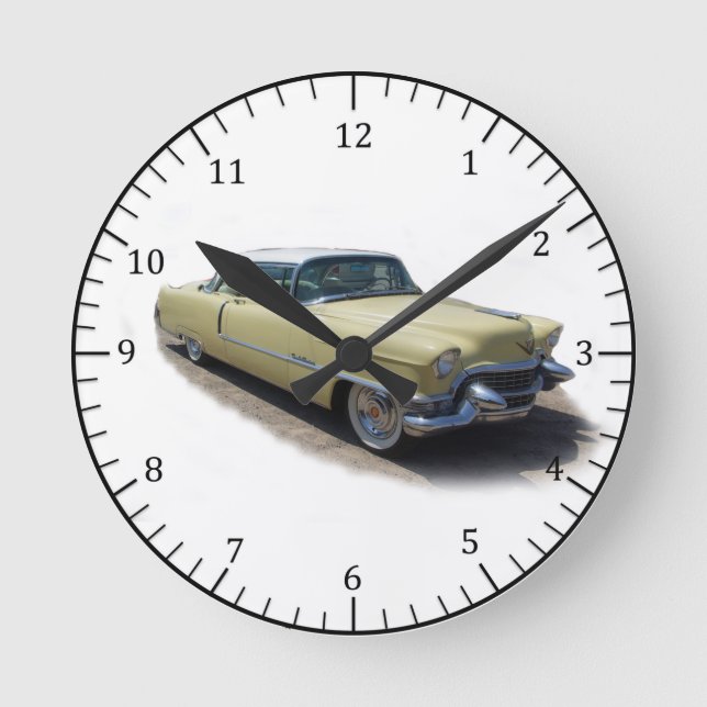 Redondo relógio clássico do carro S61 dos anos 50 (Frente)