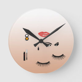 Redondo Relógio cosmético