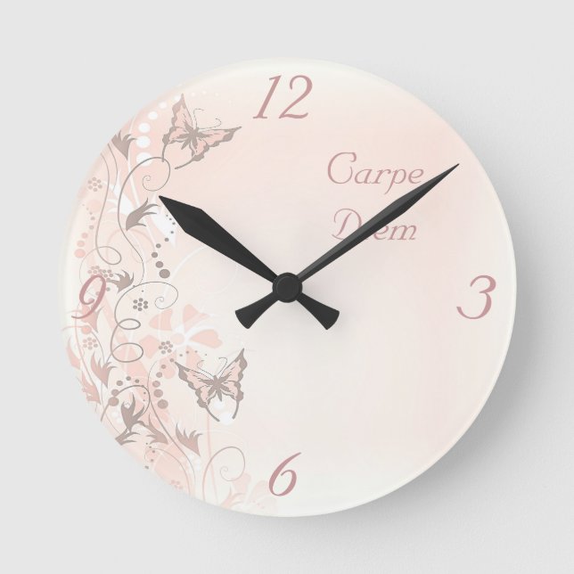 Redondo Relógio da Borboleta (Frente)