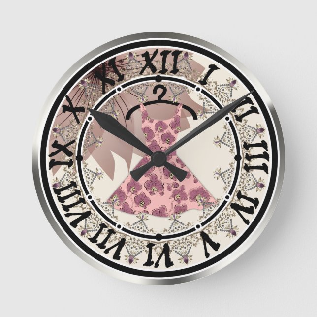 Redondo Relógio da cozinha venenosa (Frente)