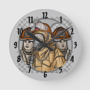 Redondo Relógio da Equipe de Bombeiros