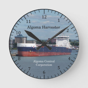 Redondo Relógio de Algoma Harvester