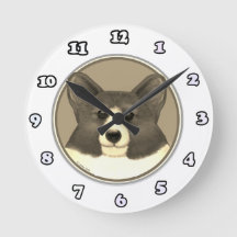 relógio de cachorro Welsh Corgi