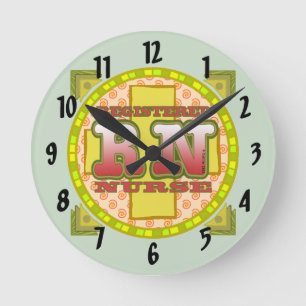 Redondo Relógio de Enfermeiro Cross RN