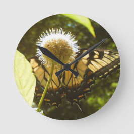 Redondo Relógio de Flor Monarca de junho