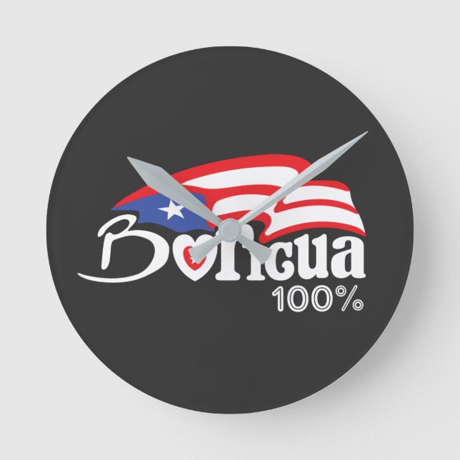 Redondo Relógio de Porto Rico a 100% (Frente)
