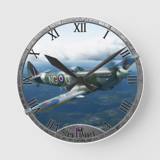 Redondo Relógio de Spitfire