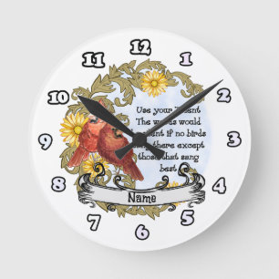 Redondo Relógio de Talentos dos Cardines