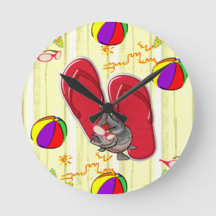 Redondo Relógio de Tempo da Casa de Praia