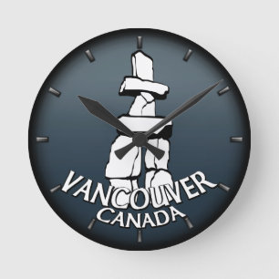 Redondo Relógio de Vancouver Oferece Relógio de Despedida