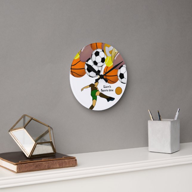 Redondo Relógio desportivo (Escritório)